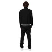 Purple Brand P415 Solid Poly Tricot Black Track Pant Mens Pants & Shorts 840068484240 Free Shipping Worldwide