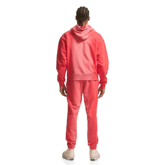Purple Brand P447 Red Poppy French Terry Hoodie Mens Hoodies 197027019877 Free Shipping Worldwide