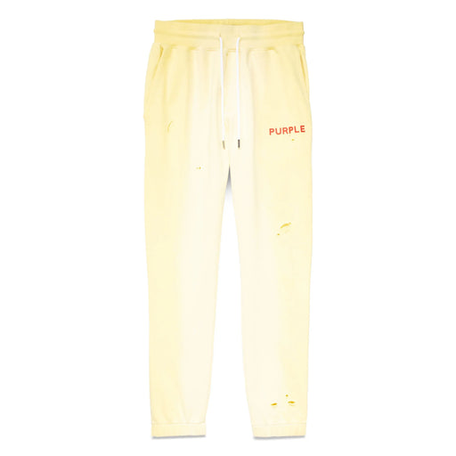 Purple Brand P450 Core Elfin Yellow French Terry Jogger Mens Pants & Shorts 197027021405 Free Shipping Worldwide