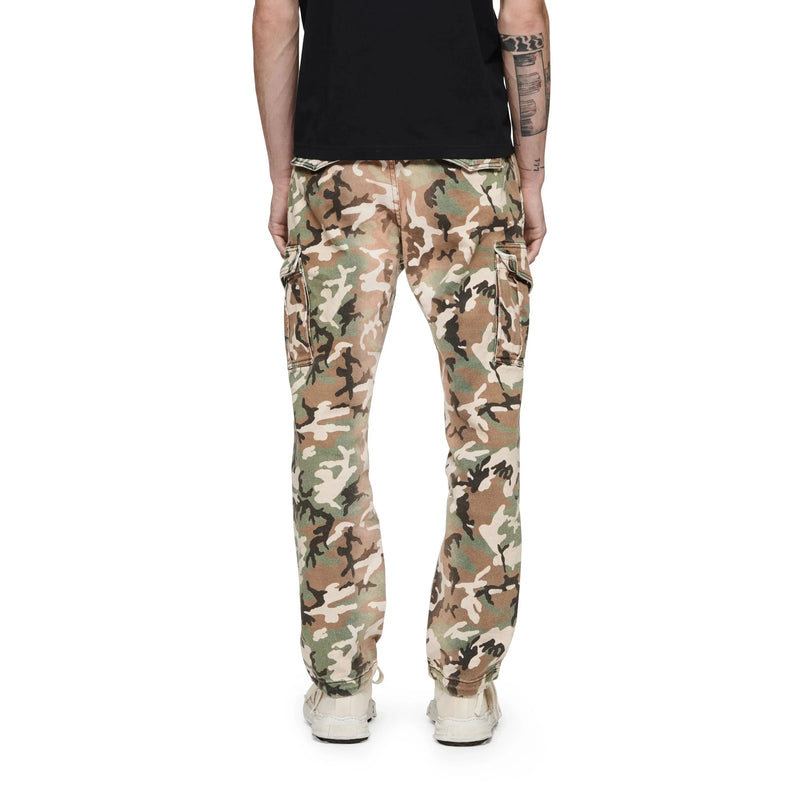 Purple Brand P503 Bleached Camouflage Cargo Pant Mens Pants & Shorts 197027035532 Free Shipping Worldwide