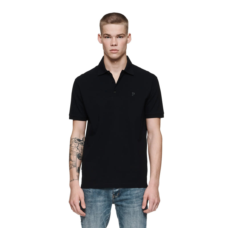 Purple Brand Pique Knit Polo Mens Shirts 486990 Free Shipping Worldwide