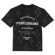 PURPLE BRAND P104-JSCB324 TEXTURED JERSEY SS TEE MEN Men’s T-Shirts Purple Brand 197027093488
