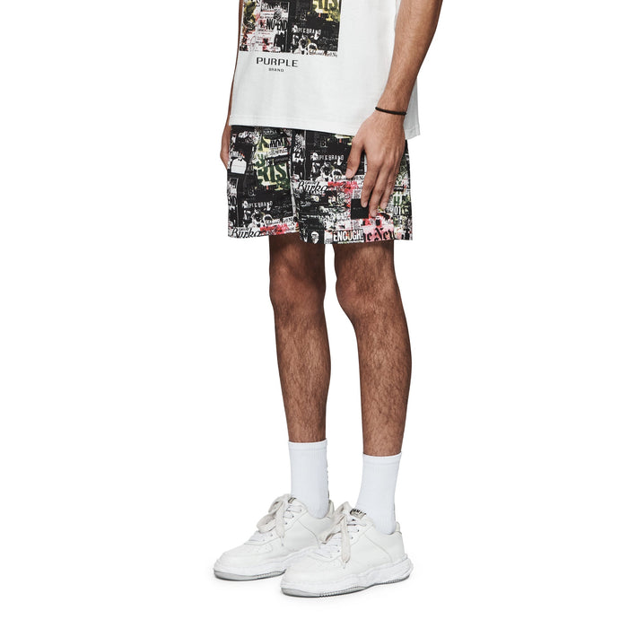Purple Brand The News All Around Shorts Men’s 197027095253
