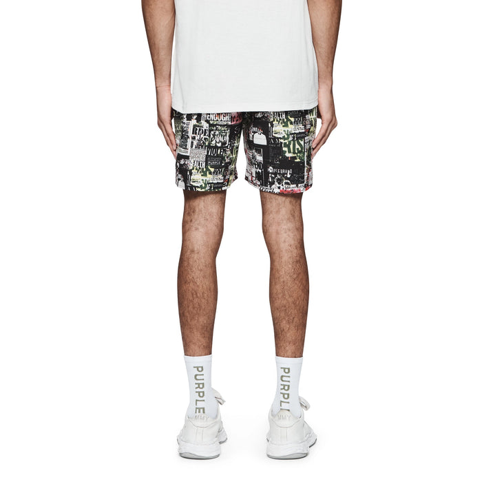 Purple Brand The News All Around Shorts Men’s 197027095253