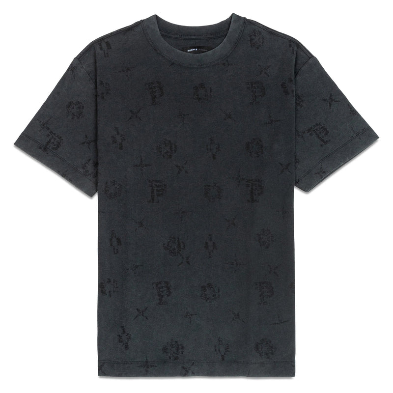 Purple Brand Type Monogram T-Shirt Men’s T-Shirts 197027070212 Free Shipping Worldwide