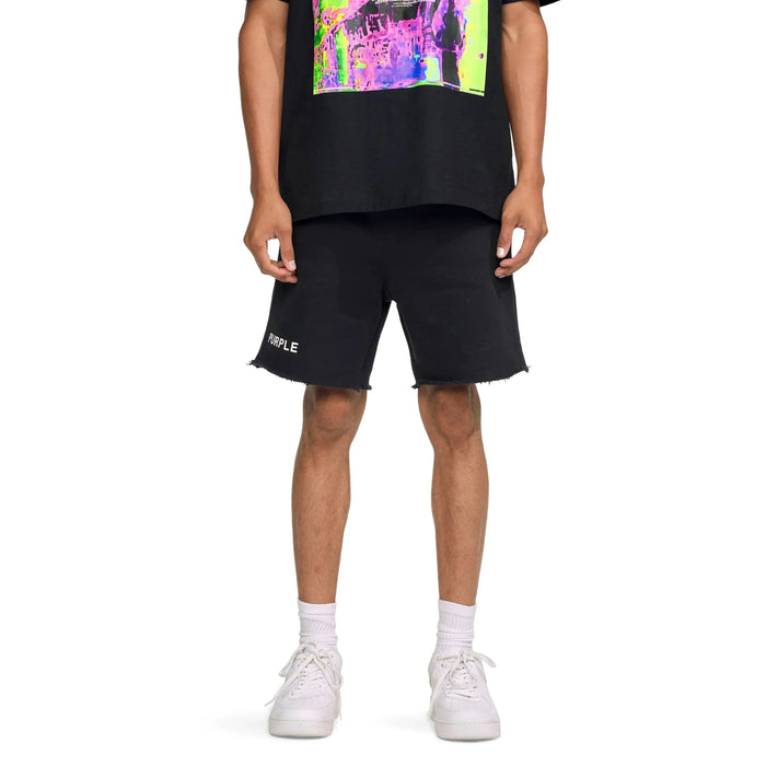 Purple Brand Wordmark Black Beauty Short Mens Pants & Shorts 0197027035174 Free Shipping Worldwide