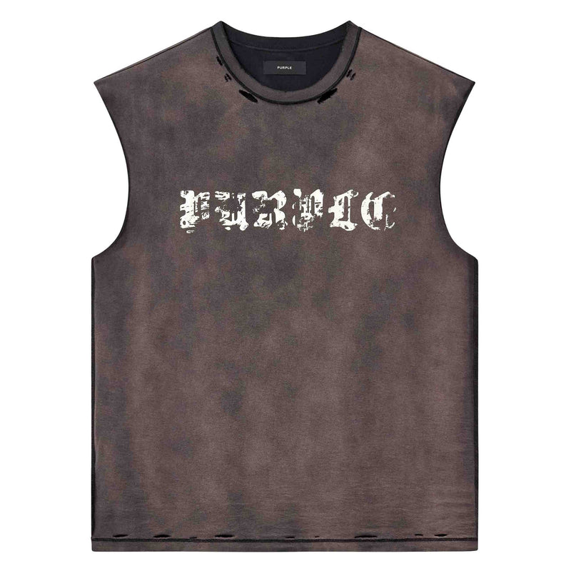 Purple Brand Worn Gothic Tank Top Men’s T-Shirts 197027194819
