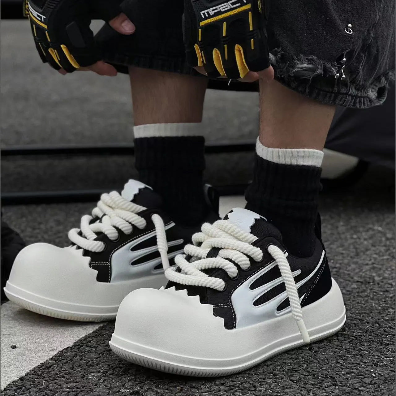 靴 rhime ASTROPOD BLACK UK42 US8.5 JP26.5c Metro Fusion - Rhime AstroPod - Men's Shoes