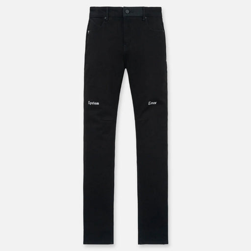 RTA Bryant Skinny Jean | Black Hologram Digital Cross Men’s Pants 525553