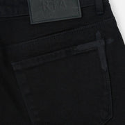 RTA Bryant Skinny Jean | Black Hologram Digital Cross Men’s Pants