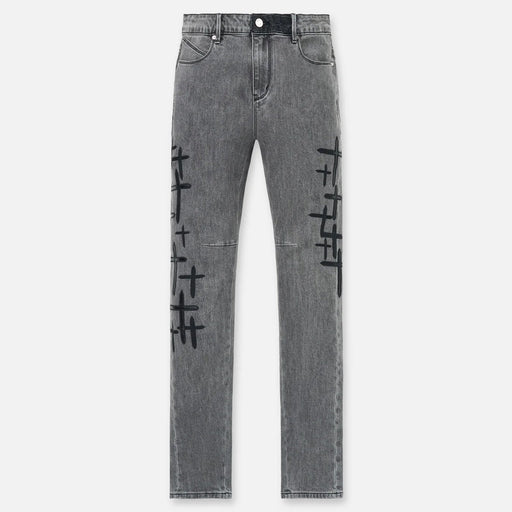 RTA Bryant Skinny Jean | Clouded Mist Cross Patch Men’s Pants 194693265188