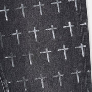 RTA Bryant Skinny Jean | Noir Coated Grey Men’s Pants