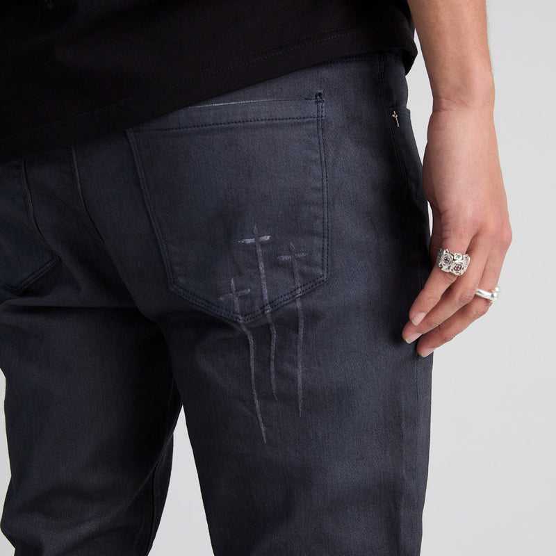 RTA Bryant Triple Cross Skinny Jean Men’s Pants BRAND