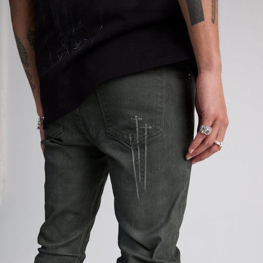 RTA Bryant Triple Cross Skinny Jean Men’s Pants BRAND