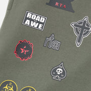 RTA Cameron Military Patch Sweatpant Men’s Pants