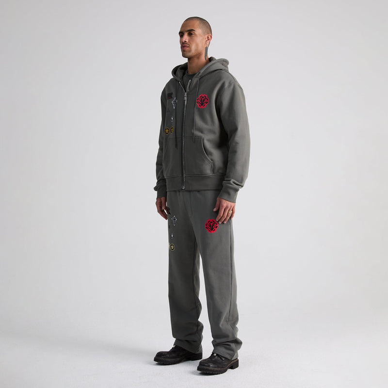RTA Cameron Military Patch Sweatpant Men’s Pants