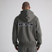 RTA Floyd Patch Zip Up Hoodie Men’s Hoodies BRAND