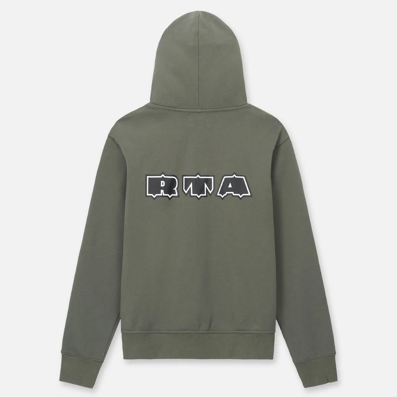 RTA Floyd Patch Zip Up Hoodie Men’s Hoodies BRAND