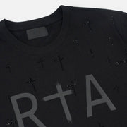 RTA Liam Short Sleeve Tee | Black Crystal Men’s T-Shirts