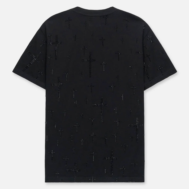 RTA Liam Short Sleeve Tee | Black Crystal Men’s T-Shirts