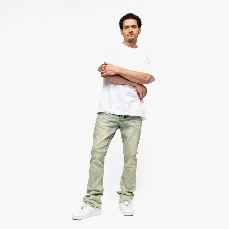 SILNT CHTPRS ’Chptrs’ Stacked Jeans Men’s Pants CHPTRS