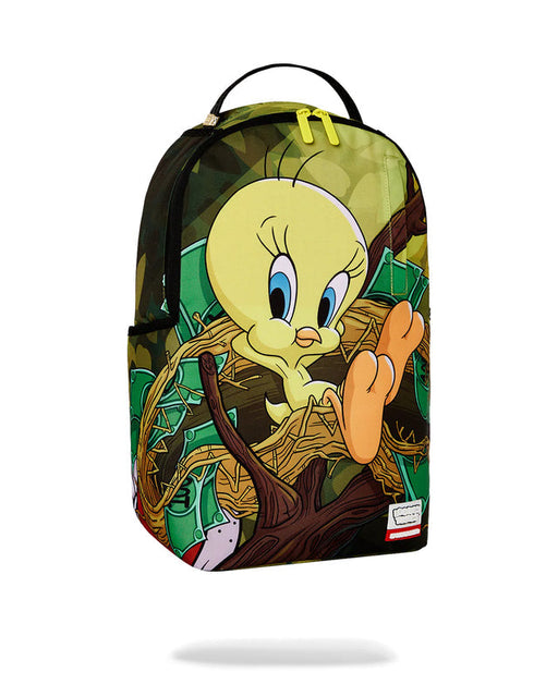 SPRAYGROUND B7037 LOONEY TUNES TWEETY MONEY NEST SHARK DLXR BACKPACK Backpack Unisex 195029056678