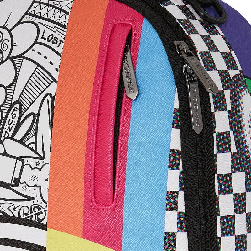 SPRAYGROUND BLOCK PARTY BACKPACK Backpacks Sprayground 195029062112