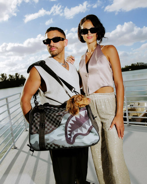 SPRAYGROUND D6578 3AM TEAR IT UP LARGE PET CARRIER UNISEX Backpack Unisex 195029047447