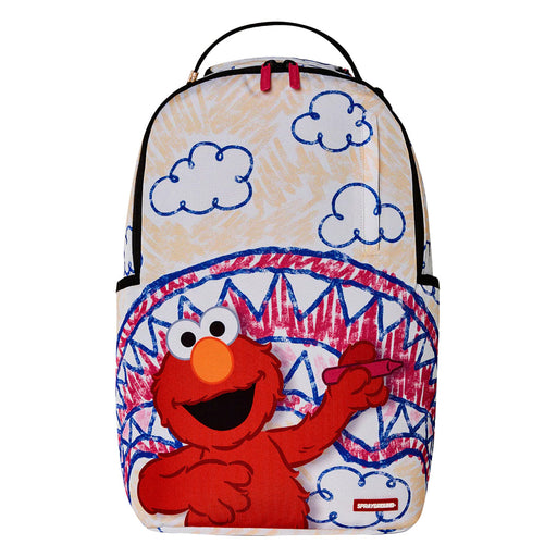 SPRAYGROUND ELMO’S WORLD SHARK SKETCH BACKPACK Backpacks Sprayground 195029055664