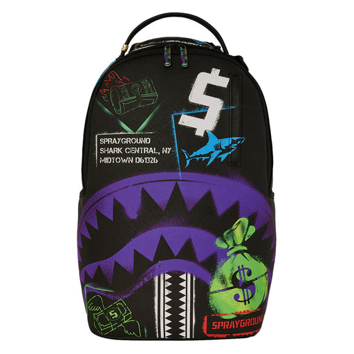 SPRAYGROUND SHARK CENTRAL X DLXSV BACKPACK Backpacks Sprayground 195029055374