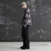 STAMPD Camo Plaid Cropped Sherpa Hoodie Men’s Shirts 840200642545 Free Shipping Worldwide