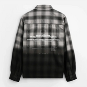 STAMPD Mountain Transit Dip Dye Mason Shirt Mens Tees 840200641586 Free Shipping Worldwide