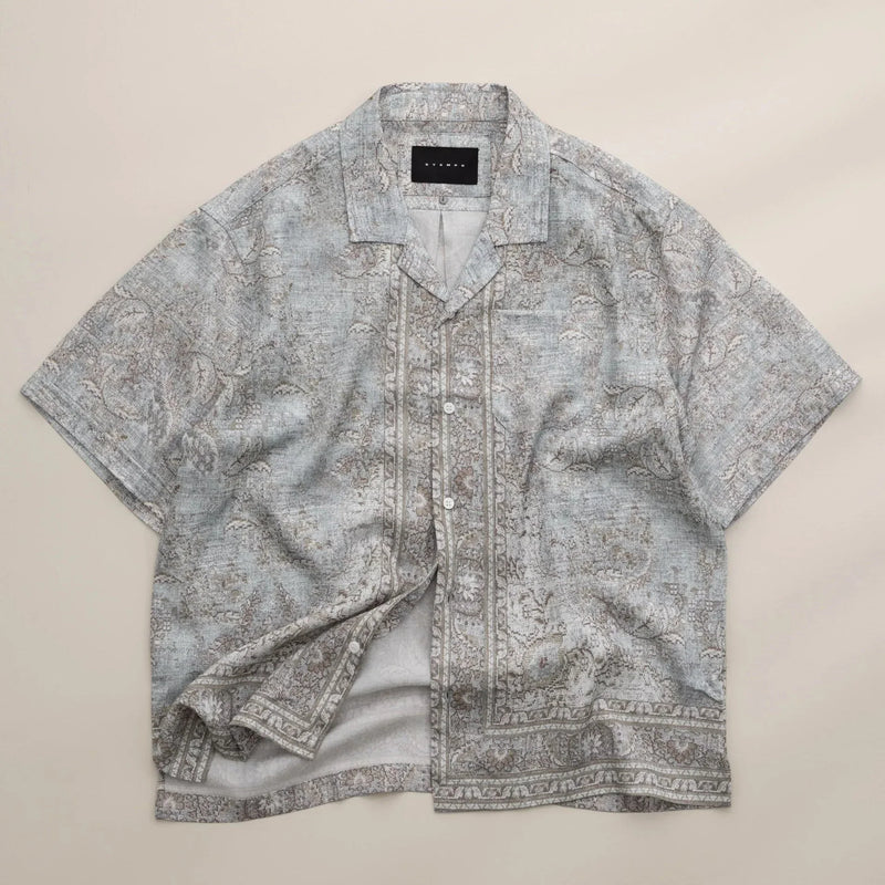 STAMPD Rug Camp Collar Buttondown Men’s Shirts 840200644464 Free Shipping Worldwide