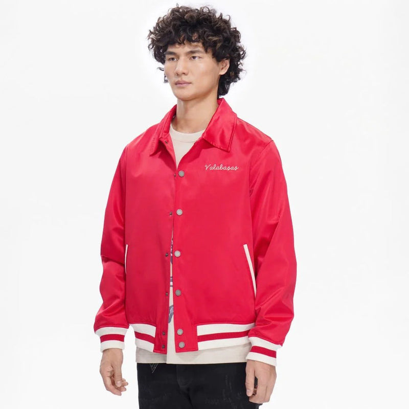 Valabasas Applause Satin Varsity Jacket Men’s Jackets VALABASAS