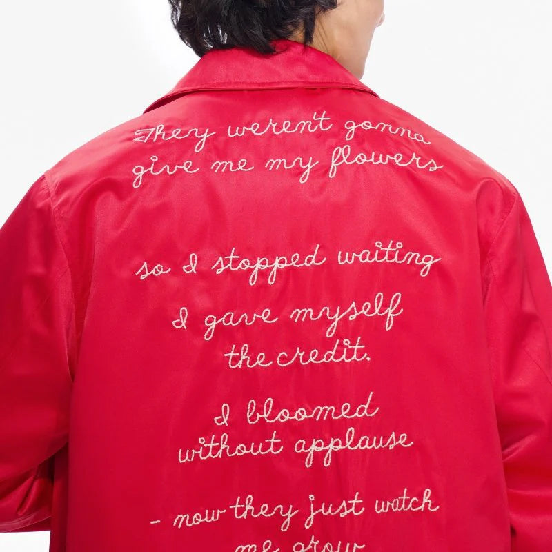 Valabasas Applause Satin Varsity Jacket Men’s Jackets VALABASAS