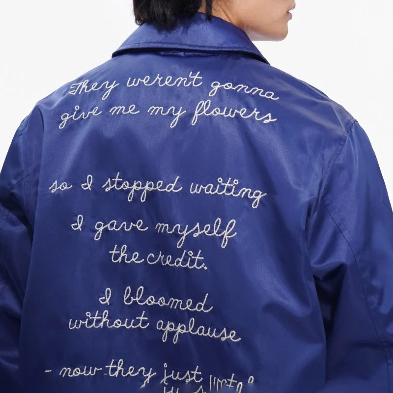 Valabasas Applause Satin Varsity Jacket Men’s Jackets VALABASAS