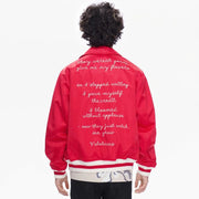 Valabasas Applause Satin Varsity Jacket Men’s Jackets VALABASAS