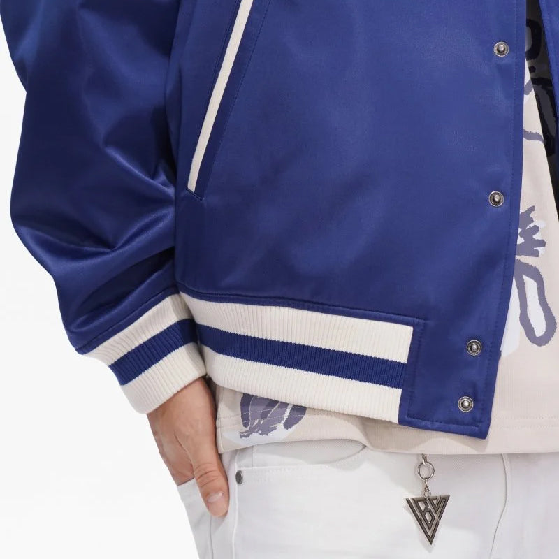 Valabasas Applause Satin Varsity Jacket Men’s Jackets VALABASAS