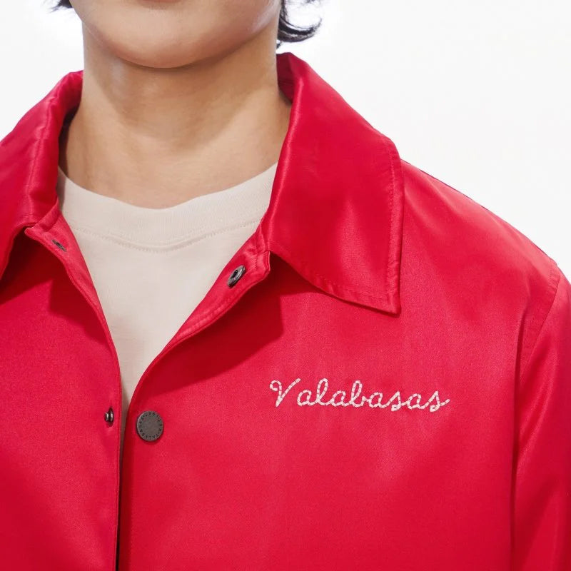 Valabasas Applause Satin Varsity Jacket Men’s Jackets VALABASAS