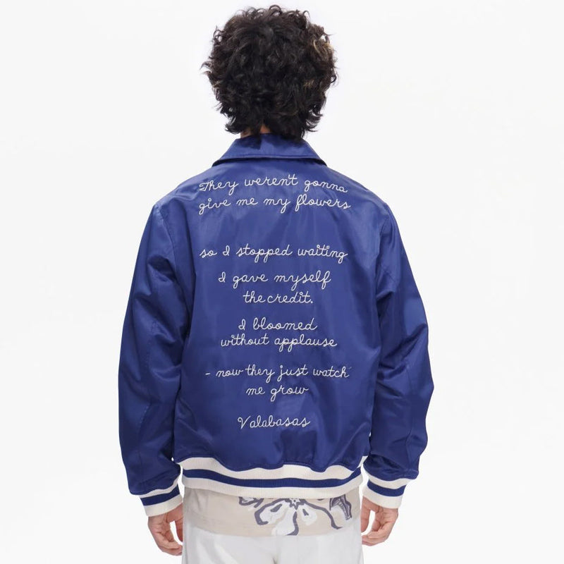 Valabasas Applause Satin Varsity Jacket Men’s Jackets VALABASAS