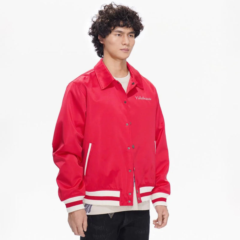 Valabasas Applause Satin Varsity Jacket Men’s Jackets VALABASAS
