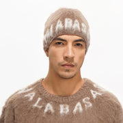 Valabasas Chordata Beanie – Brown Mohair Knit Men’s Hats VALABASAS 704415338832