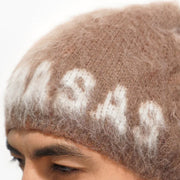 Valabasas Chordata Beanie – Brown Mohair Knit Men’s Hats VALABASAS 704415338832