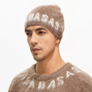 Valabasas Chordata Beanie – Brown Mohair Knit Men’s Hats VALABASAS 704415338832