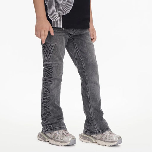 Valabasas Kids “Lore” Stacked Jeans Pants VALABASAS 704415296620