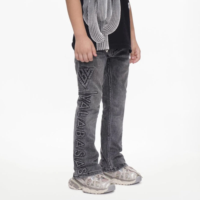 Valabasas Kids “Lore” Stacked Jeans Pants VALABASAS