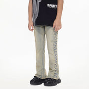 Valabasas Kids “Lore” Stacked Jeans Pants VALABASAS