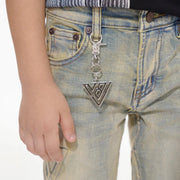 Valabasas Kids “Lore” Stacked Jeans Pants VALABASAS