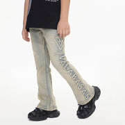 Valabasas Kids “Lore” Stacked Jeans Pants VALABASAS