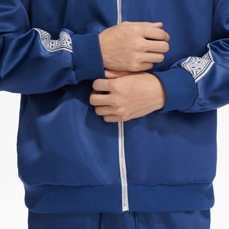 Valabasas Monaco Track Jacket – Blue Men’s Jackets VALABASAS